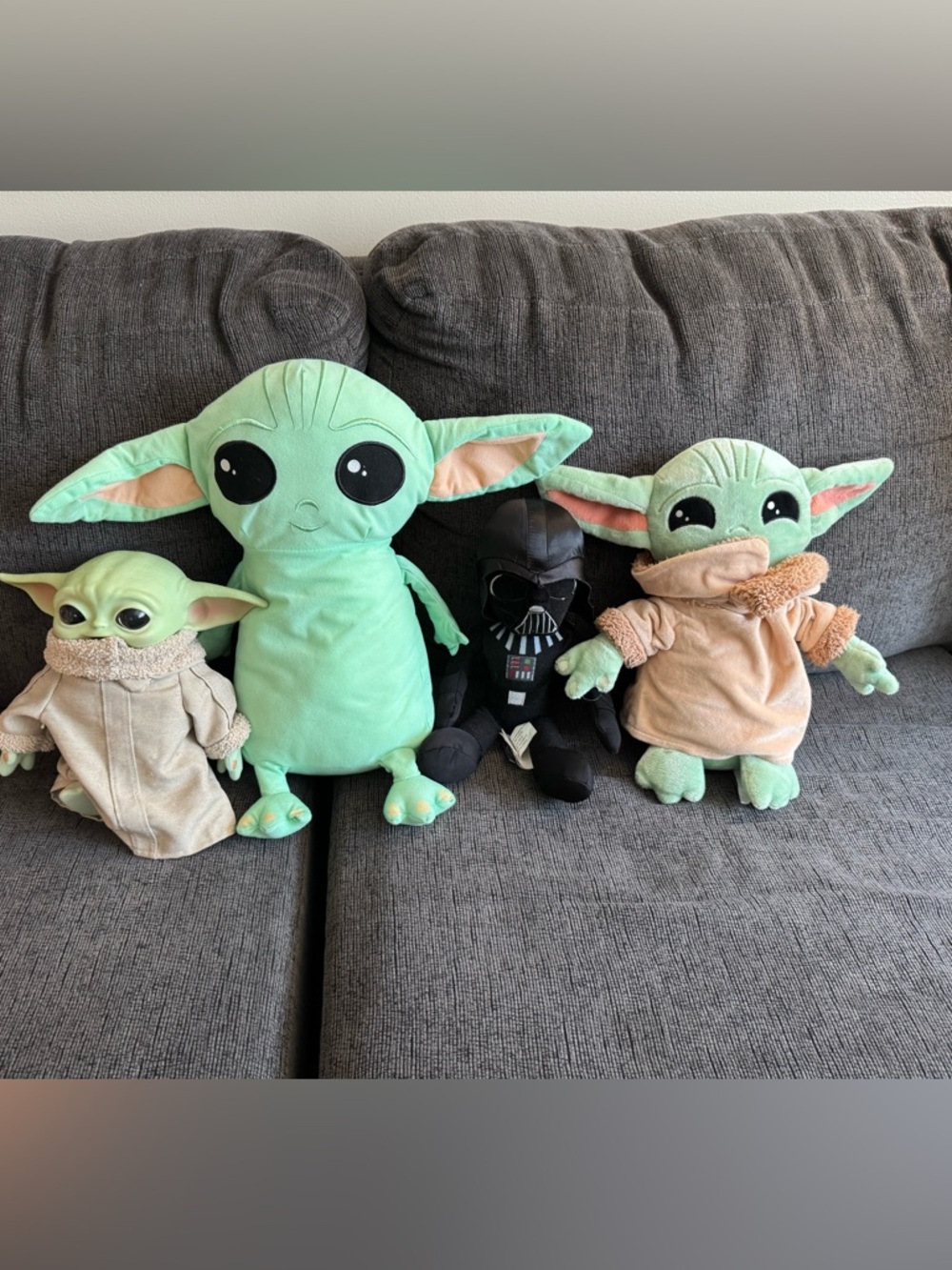 Star Wars Plush Set Bundle of 4 and Darth Vader Set